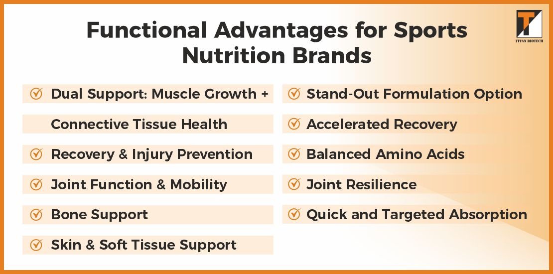 Functional Advantages For Sports Nutrition Brands