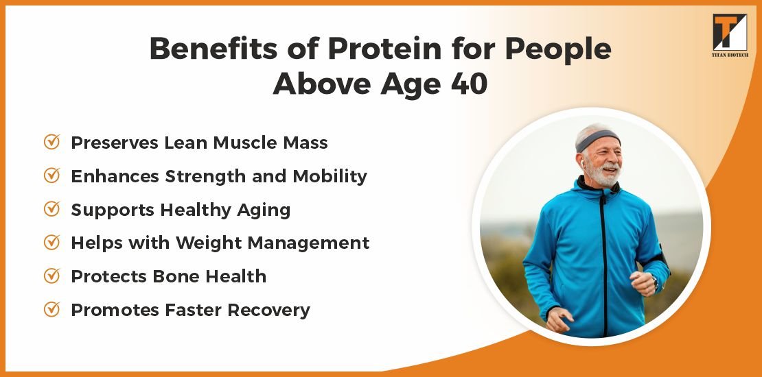 Benefits of Protein for Protein Above Age 40 Benefits of Protein for Protein Above Age 40