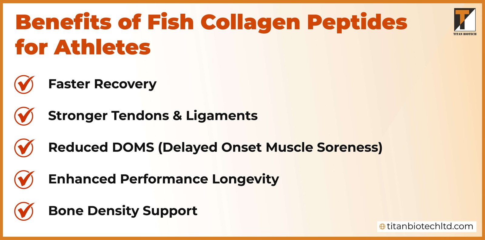 Benefits of Fish Collagen Peptides for Athletes