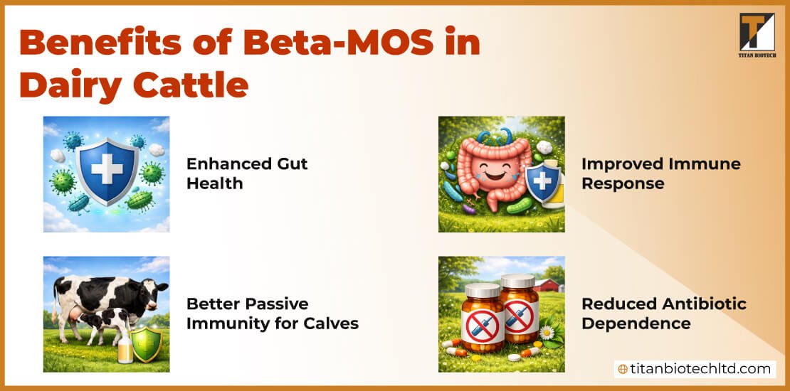 Benefits of Beta-MOS in Dairy Cattle