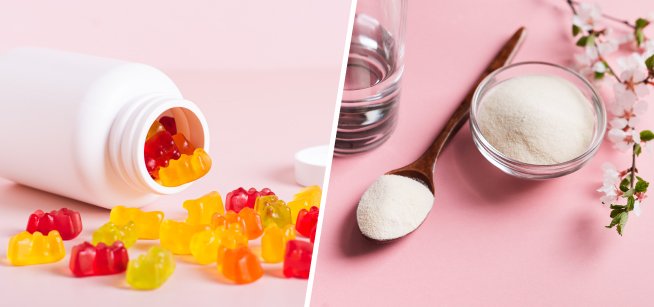 collagen Peptides in gummies