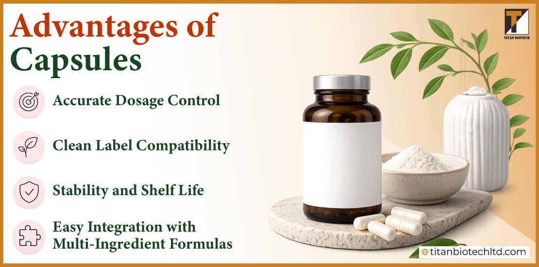 Advantages of Capsules