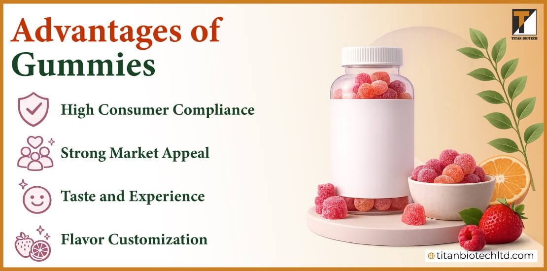 Advantages of Gummies